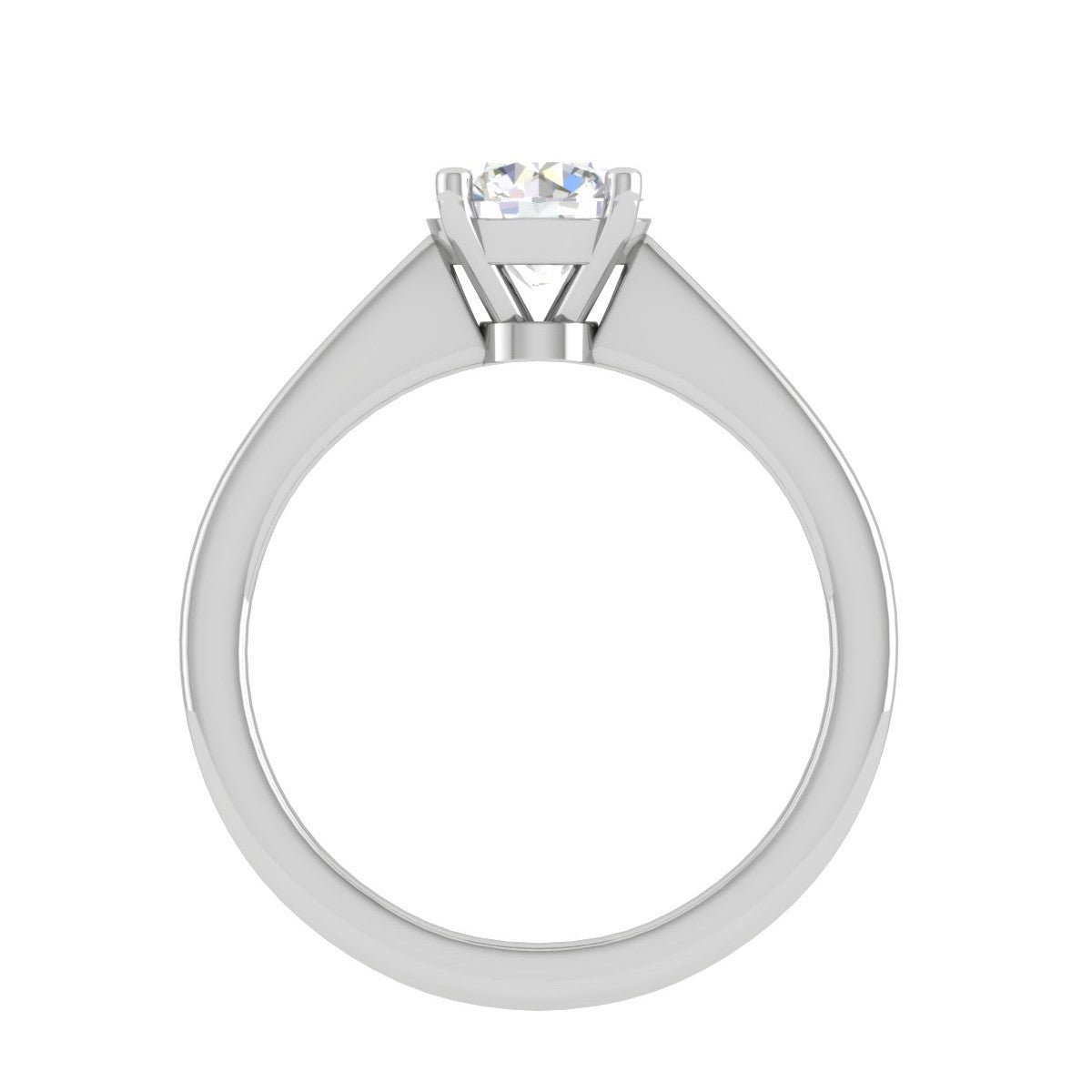 0.30 cts Solitaire Platinum Ring for Women JL PT RS PR 128   Jewelove