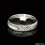 Load image into Gallery viewer, Platinum Love Bands Couple Rings JL PT 1423
