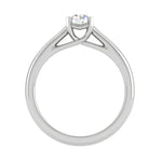 Load image into Gallery viewer, 70-Pointer Lab Grown Solitaire Platinum Ring JL PT RS RD LG G 184-B
