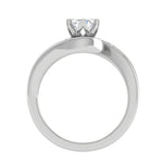 Load image into Gallery viewer, 2-Pointer Lab Grown Solitaire Diamond Platinum Ring JL PT Rp Rd LG-139-B
