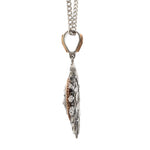 Load image into Gallery viewer, Sun Om Pendant | Platinum + Rose Gold JL PT P 375
