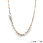 Load image into Gallery viewer, 3.5mm Platinum Rose Gold Chain for Men JL PT CH 1467
