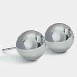 Load image into Gallery viewer, 3mm Platinum Ball Earrings Studs JL PT E 182  Pair Jewelove.US
