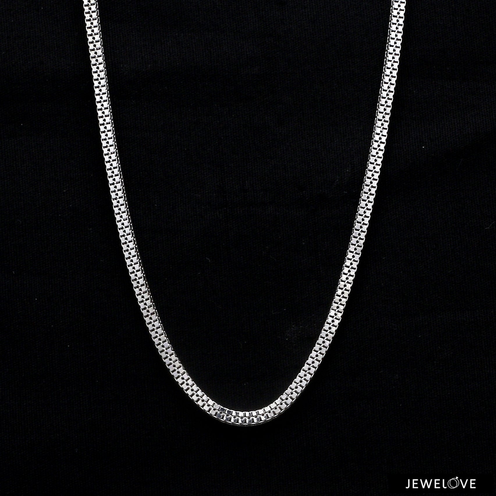 Platinum Double Box Chain for Men JL PT CH 1194