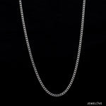 Load image into Gallery viewer, 2mm Platinum Curb Chain Uni-sex JL PT CH 982-A   Jewelove.US
