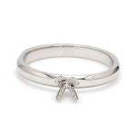Load image into Gallery viewer, 4 Prong Platinum Mounting for Solitaire JL PT 673-M   Jewelove.US

