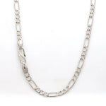 Load image into Gallery viewer, 4.5mm Linked Figaro Platinum Sachin Chain for Men JL PT CH 717   Jewelove
