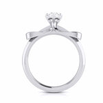 Load image into Gallery viewer, 40-Pointer Designer Platinum Solitaire Engagement Ring for Women JL PT G 112   Jewelove.US
