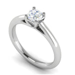 Load image into Gallery viewer, 70-Pointer Lab Grown Solitaire Platinum Ring JL PT RS RD LG G 184-B
