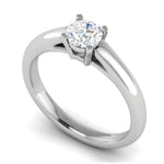 Load image into Gallery viewer, 1.50-Carat Lab Grown Solitaire Platinum Ring JL PT RS RD LG 179-C
