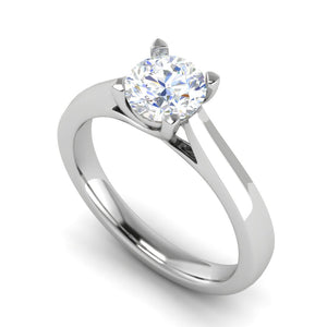 1.50-Carat Solitaire Platinum Ring for Women JL PT RS PR LG G 136-C