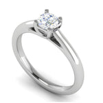Load image into Gallery viewer, 1-Carat Lab Grown Solitaire Platinum Ring JL PT RS RD LG 184-C
