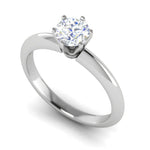 Load image into Gallery viewer, 0.30 cts Solitaire Platinum Ring JL PT RS RD 177   Jewelove.US
