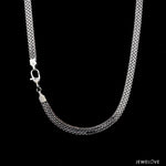 Load image into Gallery viewer, 4.5mm Double-Sided Platinum &amp; Rose Gold Unisex Chain JL PT CH 1151-A
