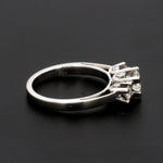 Load image into Gallery viewer, 50 Pointer - 3 Diamond Mystery Platinum Solitaire Ring JL PT 561   Jewelove.US
