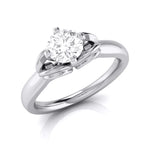 Load image into Gallery viewer, 50-Pointer Solitaire Platinum Ring for Women JL PT G 114-A   Jewelove.US
