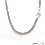 Load image into Gallery viewer, 4mm Platinum + 18K Rose Gold Double Side Chain for Men JL PT CH 1419
