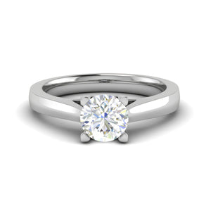 1.50-Carat Solitaire Platinum Ring for Women JL PT RS PR LG G 136-C