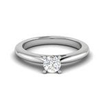 Load image into Gallery viewer, 2-Carat Lab Grown Solitaire Platinum Ring JL PT RS RD LG 144-D
