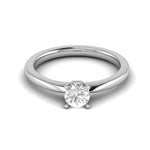 Load image into Gallery viewer, 0.30 cts Solitaire Platinum Ring JL PT RS RD 169   Jewelove.US
