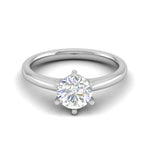 Load image into Gallery viewer, 50-Pointer Lab Grown Solitaire Platinum Ring for Women JL PT RS PR LG G 133
