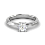 Load image into Gallery viewer, 0.30 cts Solitaire Platinum Ring for Women JL PT RS PR 161   Jewelove
