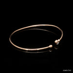 Load image into Gallery viewer, Single Diamonds 14K Rose Gold Bracelet for Women JL AUB 103
