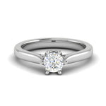 Load image into Gallery viewer, 50-Pointer Lab Grown Solitaire Platinum Ring JL PT RS RD LG G 167
