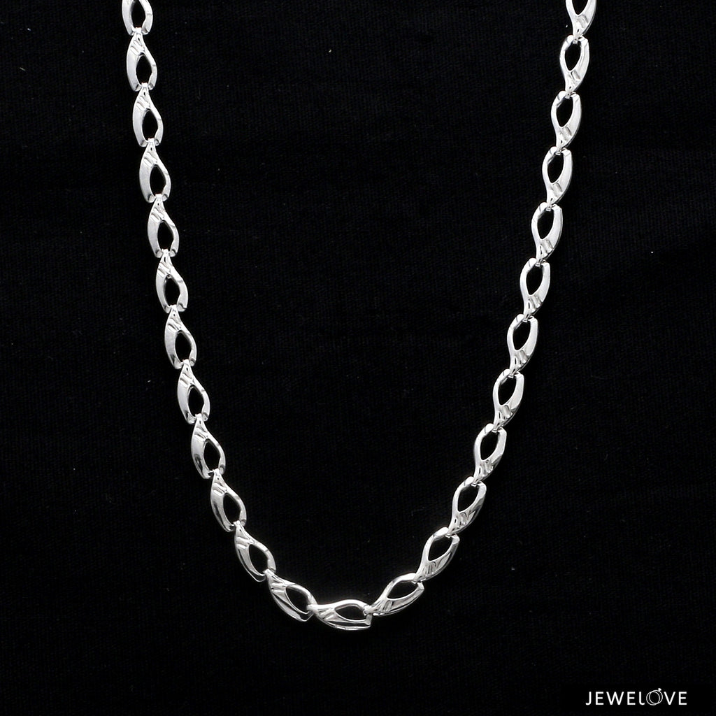 Designer Platinum Links Chain for Men JL PT CH 1196   Jewelove.US