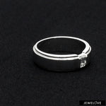 Load image into Gallery viewer, Emerald Cut Diamond Platinum Hi-Polish Ring for Men JL PT 1239   Jewelove
