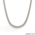 Load image into Gallery viewer, 4mm Platinum + 18K Rose Gold Double Side Chain for Men JL PT CH 1419
