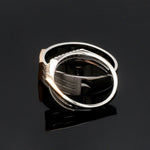 Load image into Gallery viewer, Parallel Paths Platinum Couple Rings with Rose Gold &amp; Diamonds JL PT 966
