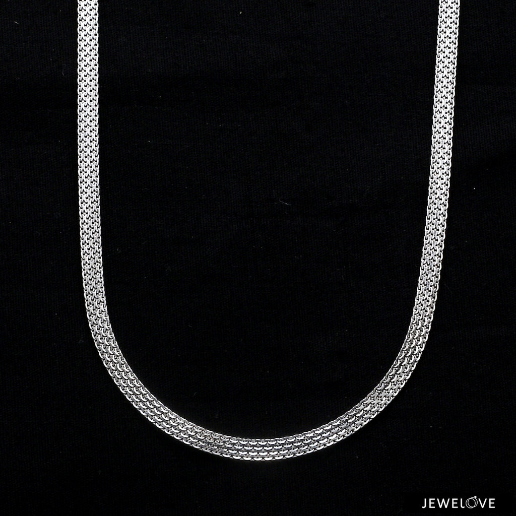 4mm Designer Platinum Chain for Men JL PT CH 1197   Jewelove.US