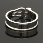 Load image into Gallery viewer, Platinum OM Trishul Ring for Men JL PT 1367

