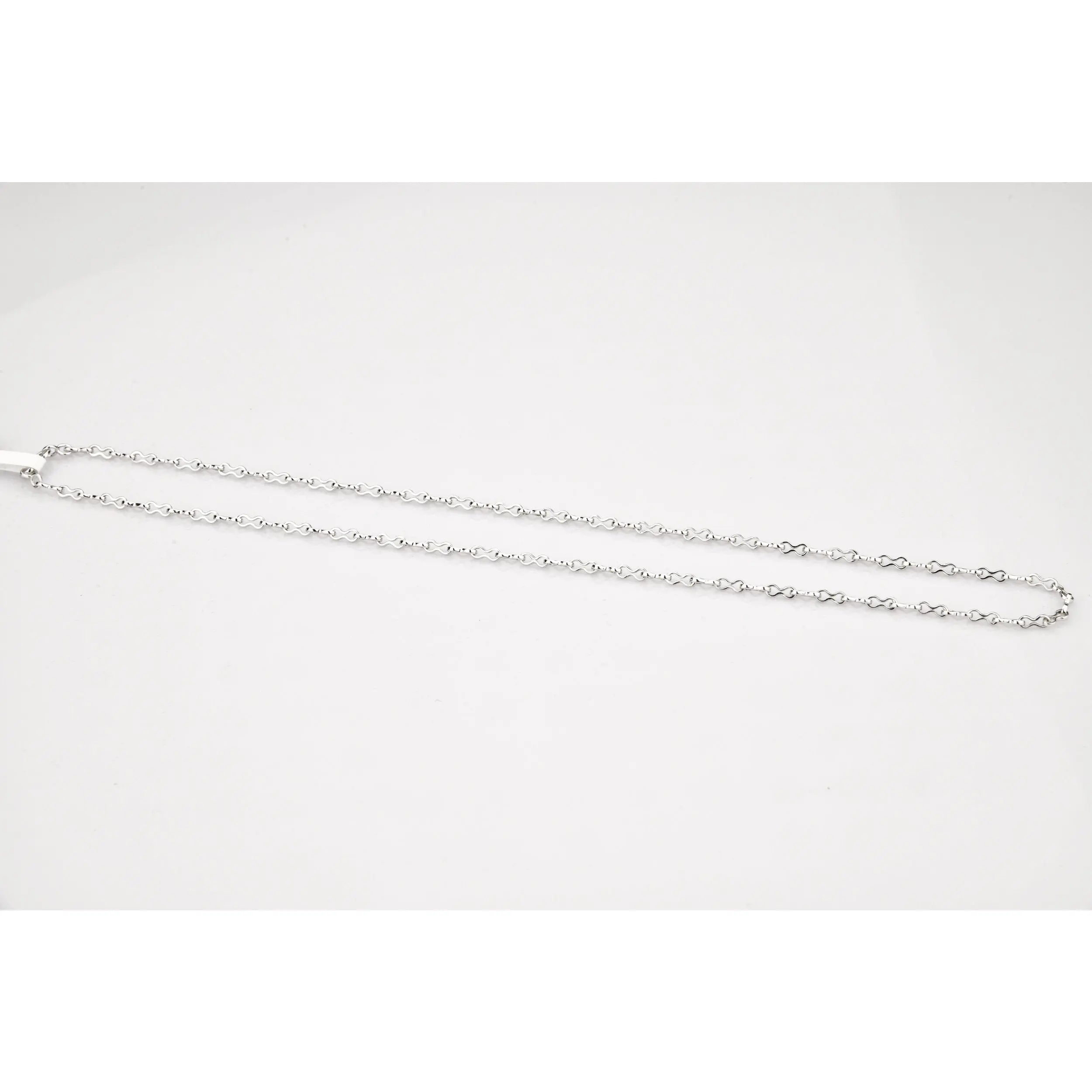 8-Shaped Linked Platinum Chain JL PT CH 836   Jewelove.US