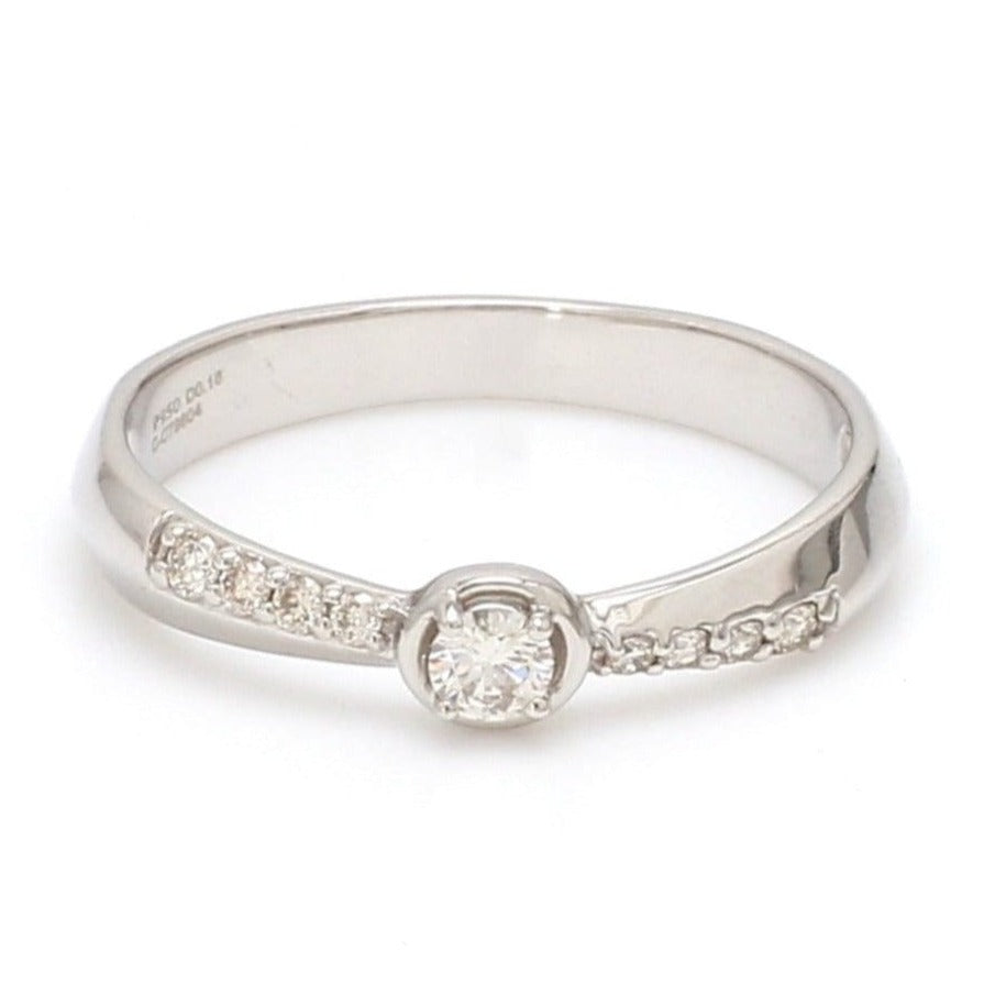 Designer Platinum Diamond Couple Rings JL PT 915
