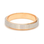 Load image into Gallery viewer, Slanting Platinum &amp; Rose Gold Couple Rings JL PT 635
