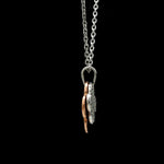Load image into Gallery viewer, Evara Platinum Rose Gold Diamond Pendant for Women JL PT P 329   Jewelove
