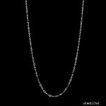 Load image into Gallery viewer, 1.25mm Platinum Chain for Women JL PT CH 1452
