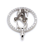 Load image into Gallery viewer, Diamond Round  Pendant JL PTP SV
