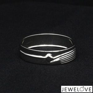 Platinum Plain Couple Bands JL PT CB 134-A