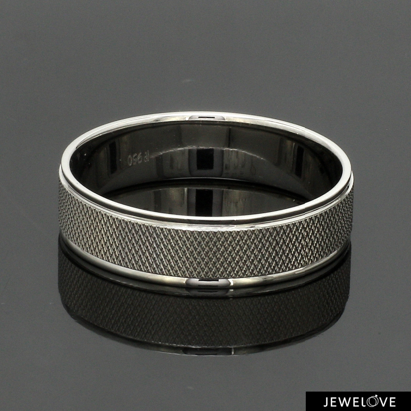 Unisex Platinum Couple Rings JL PT 1121-PT
