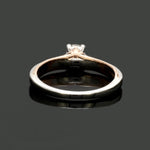 Load image into Gallery viewer, 23 Pointer Solitaire Platinum Rose Gold Ring for Women JL PT 1151
