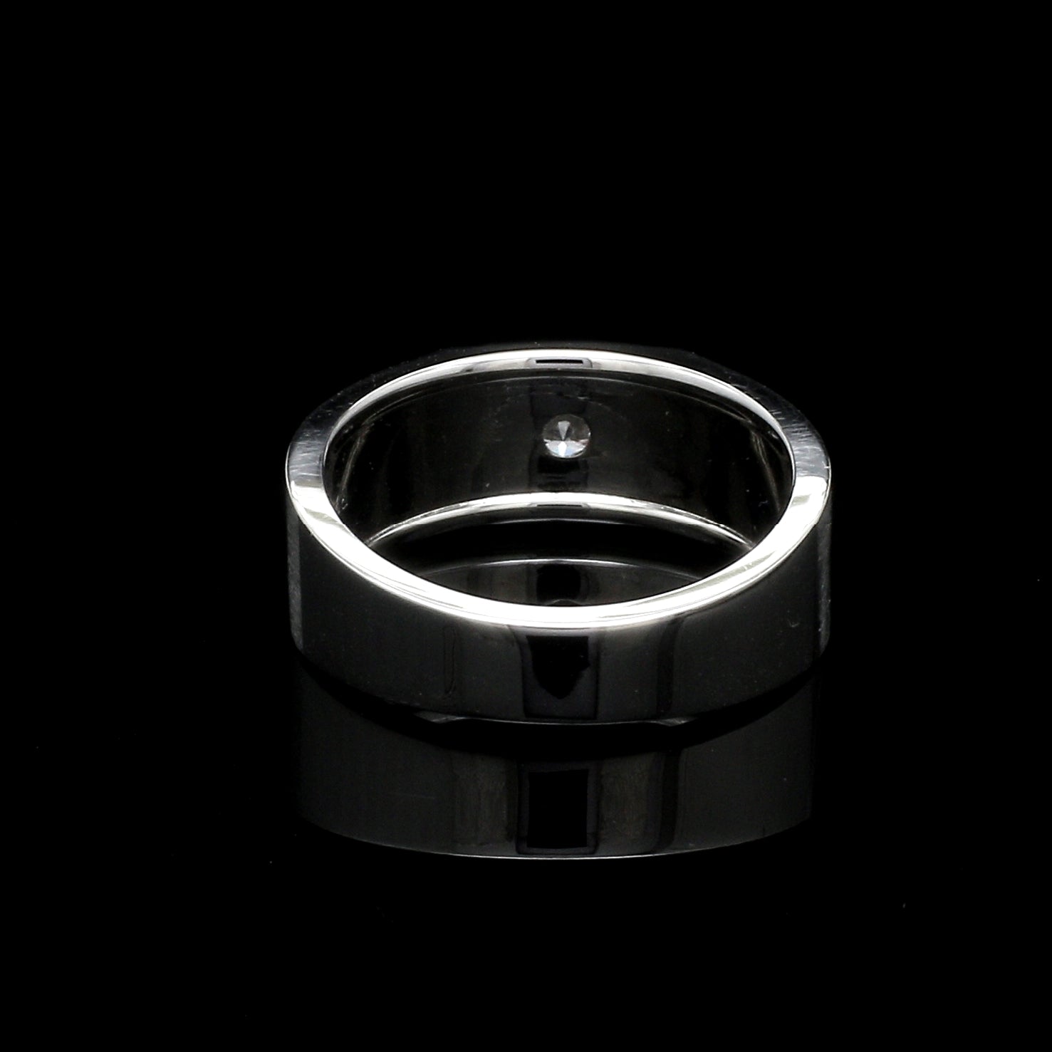Diamond Platinum Ring for Men JL PT 1110   Jewelove.US