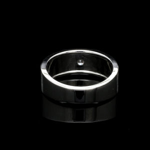 Diamond Platinum Ring for Men JL PT 1110   Jewelove.US