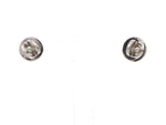 Load image into Gallery viewer, 10 pointer Solitaire Diamond Earrings in Platinum SJ PTO E 152-B   Jewelove
