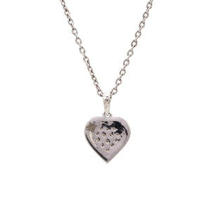 Evara Platinum Diamond Heart Pendant Set JL PT P E 326   Jewelove.US