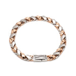 Load image into Gallery viewer, 6.5mm Platinum &amp; Gold Bracelet for Men JL PTB 641-RG-A
