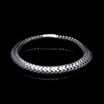 Load image into Gallery viewer, Men of Platinum | Black Bracelet with Matte Finish for Men JL PTB 1320
