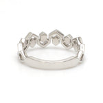 Load image into Gallery viewer, Platinum Love Bands with Rose Gold JL PT 1051
